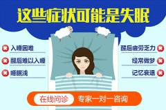 失眠抑郁有什么癥狀